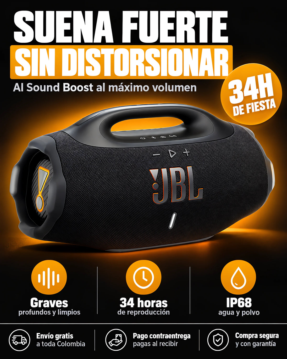 Parlante JBL Boombox 4